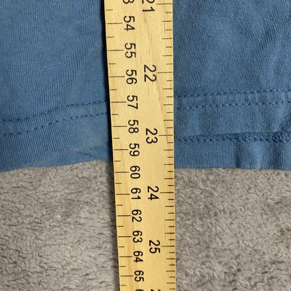 Salt Life Shirt Mens Small Blue Long Sleeve Salty State Mind Surf Graphic Beach - Picture 6 of 9